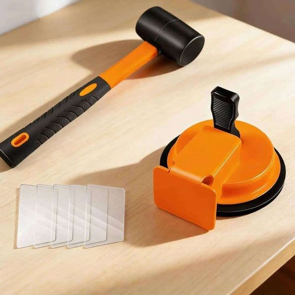 Crevice Kit Flooring Alignment Repair Tools with Adhesive Pads Floor Plank Fixer for Home Office Apartment