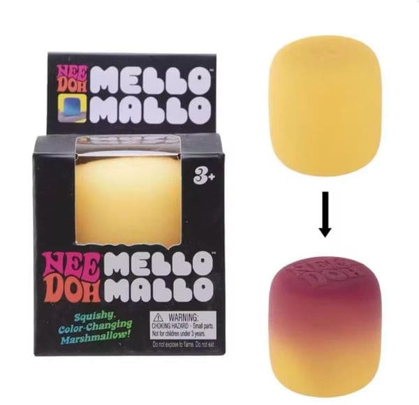 Wholesale NeeDoh Mello Mallo Tactile Squeezing Ball Changes Color In Sunlight Decompression Toy