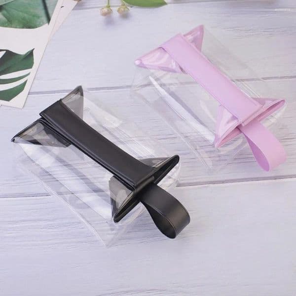 Cosmetic Bags Clear Toiletry PVC With Magnetic Closure Makeup Bag Large Capacity Leak-proof Pouch For Women Men Traveling