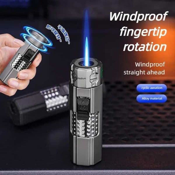 Portable New Rotating Decompression Direct Charge Cigar with High Beauty Essential Lighter for Cool Play J260604