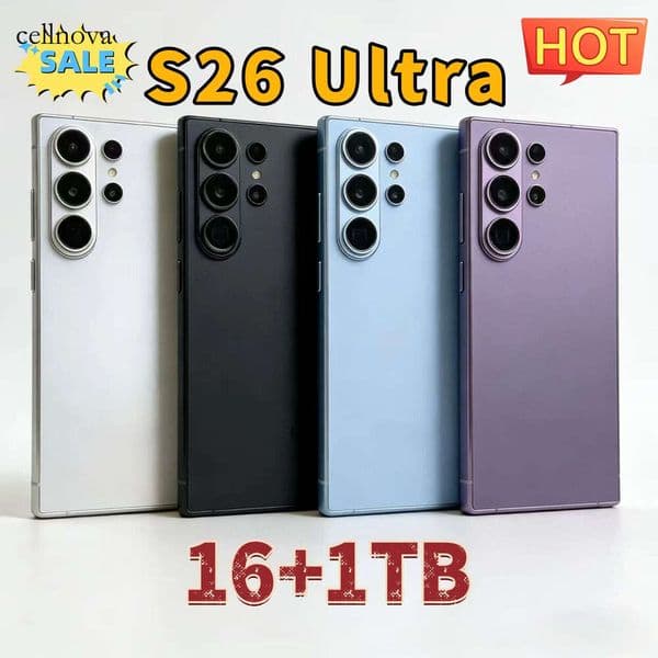 6.8inch S26Ultra S25 Ultra 5G Smartphone High Quality 16GB+1T cell Phones unlock Full Screen Fingerprint Face ID 20MP Camera GPS mobile phone cellphone thumbnail 2