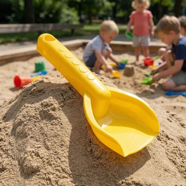 Kids 12Pcs Sand Shovels Bright Assorted Colors Lightweight Plastic Beach Digging Tools for Pool Party Beach Birthday Sand BoxT260604