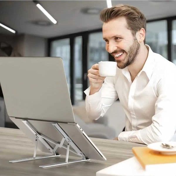 Foldable Portable Notebook Computer Stand with Adjustable Heat Dissipation and Stability Suitable for Tablet Base AccessoriesT2600604