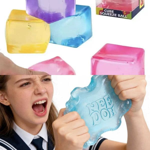 maltose Needo style Block same ice cube squishy rebound stress relief squeeze block - ive same style 2026 new model L260604