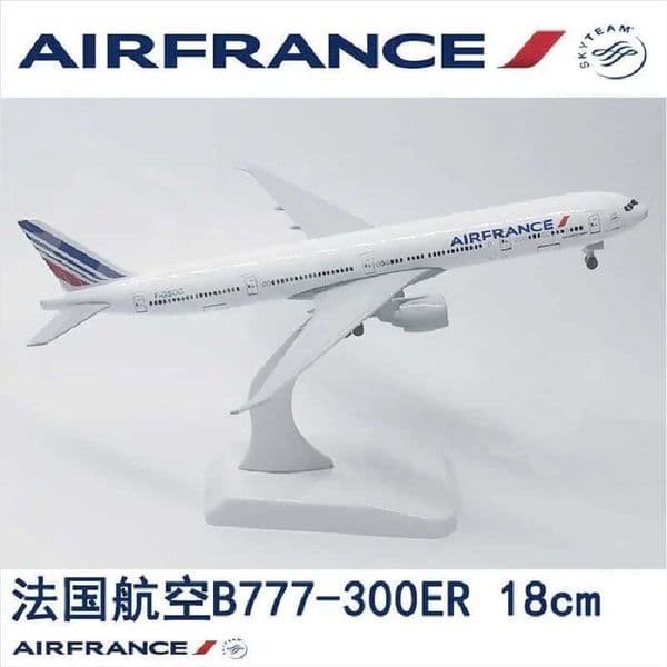 B777 20cm Airline Airplane 1/400 Scale Metal Alloy Aircraft Model B777-300 Airbus Decorative Collection Enthusiasts Gift Display C260604
