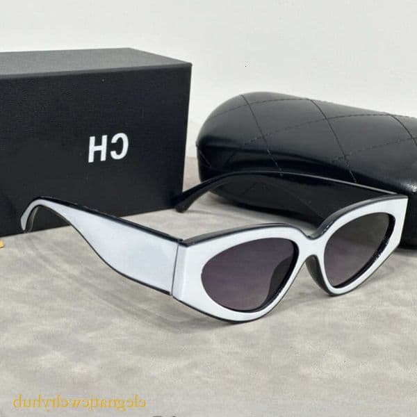 sunglasses women designer luxury glasses Men Beach Square Metal Legs Letter Cat Eye Eyeglasses Luxury Monogram Sunglasses cc channels sunglasses