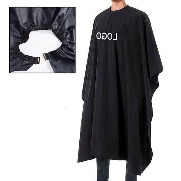Barber Cape Makeup Apron Waterproof Custom Haircut Apron Hair Dye Cape Cutting Hair Cape for Hair Salon Hair 140160cm C260604