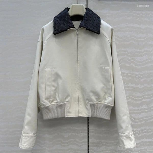 Women's Jackets Autumn 2026 Detachable Sheepskin Collar Spliced Long Sleeved Top High Quality Cotton Blend Coat Y2k
