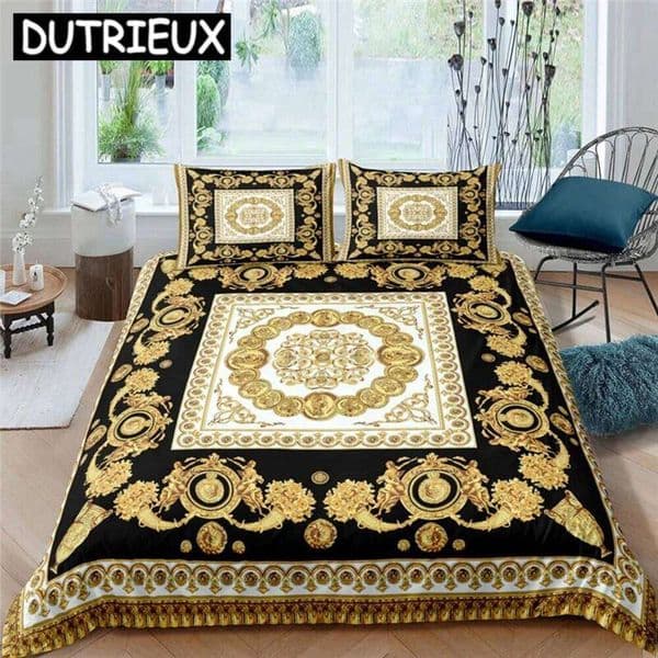 European Luxury Bedding Sets 3d Digital Printed Bohemian 2/3pcs High Quality Duvet Cover Set DE/EU/US Size Comforter Bedspread 26L0604