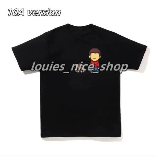 Mens mbappe t shirts Designer For Men Womens bap Shirts Fashion 100% Pure cotton bapstas tshirt With Summer Short Man Tee Woman Clothing Asian Size M-3XL f3f