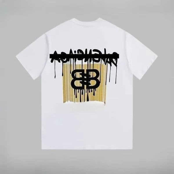 Summer New 2025 Luxury Brand Top T-shirt Y2K Top Simple Style Pure Cotton Printing Casual Business Top T-shirt for Men and Women T260603