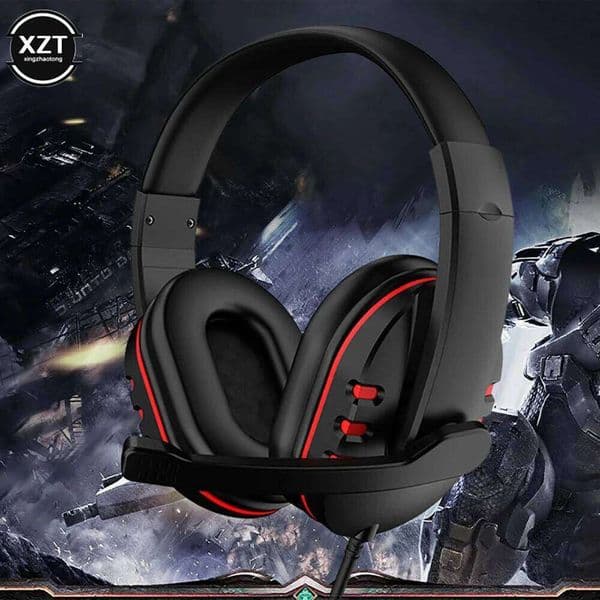 Wired gaming Headphones Gamer Headset with Microphone For PC Computer Laptop Play Station 4 5 Nintendo Switch Tablet W260604