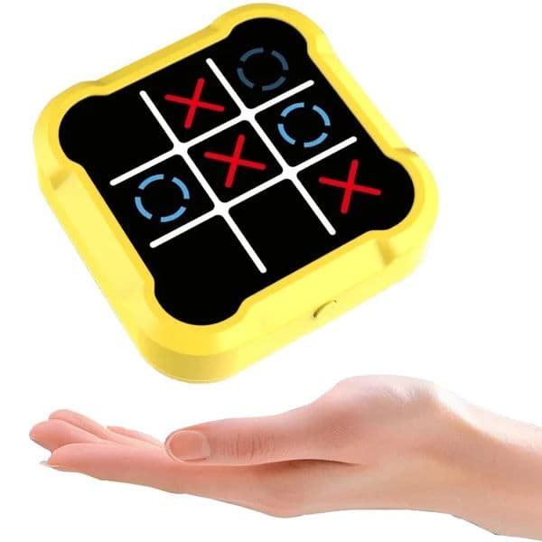 Tic-Tac-Toe Board Multifunctional Electronic Games Montessori Puzzle Table Game Chess Set Portable For Adults Kids 260603