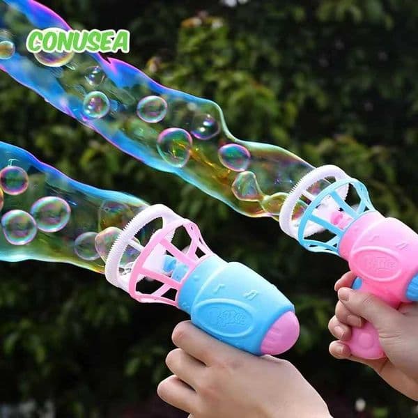Bubble gun Creative Bubble guns Toys Soap bubbles Machine Blower Maker toy Outdoor party Games toys for kids boys girls Children T260602