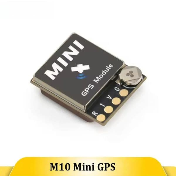 M10 Mini 10th Gen GPS Module With Integrated Ceramic Antenna Navigation Component For Long Distance and Freestyle FPV Drone System Matching Installation