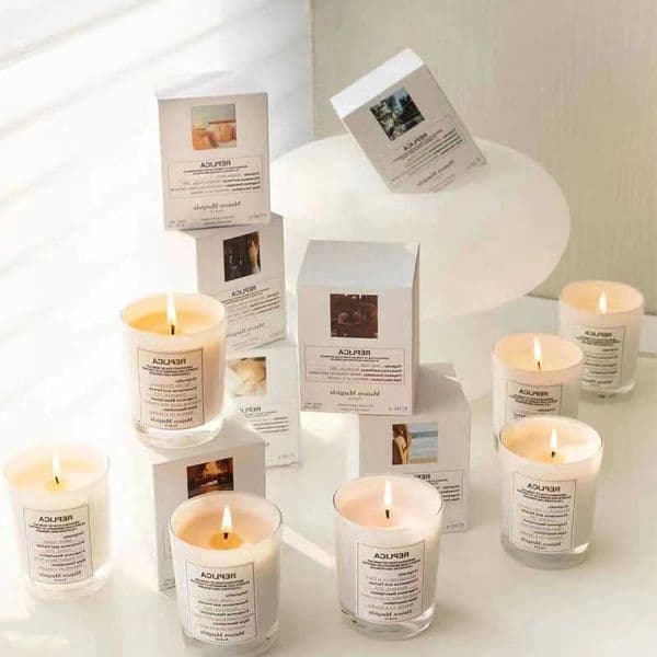 Candle Sunday morning Scented 165g Lazy Warm Fireplace Eau de Parfum Air Freshener Fragrance Diffuser Home Incense Decoration Y260604