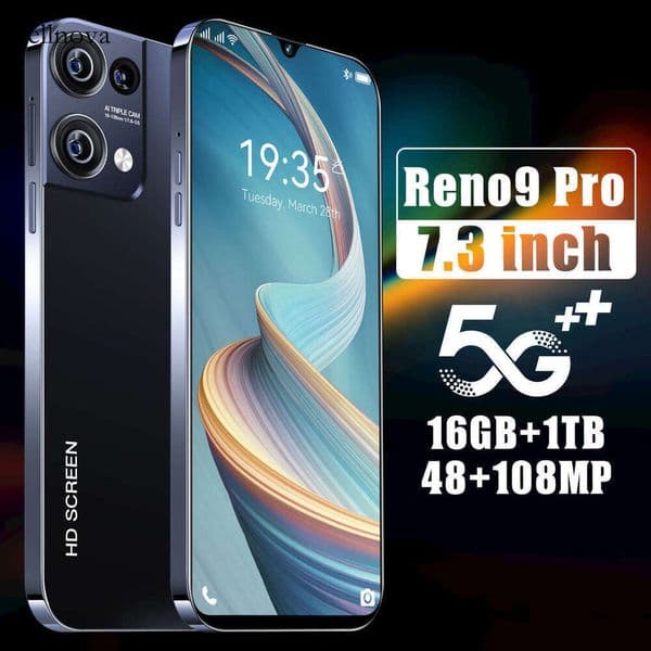 A2 I15 I16 5G I15 I16 5G New Model Reno9 Pro 6.5incell Phone 2+16GB Local Brand thumbnail 2