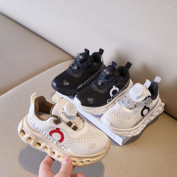 Children sneakers kids designer Ultra Light Shock Absorbing Running Shoes kids Breathable Mesh Thick Sole Sports Shoes