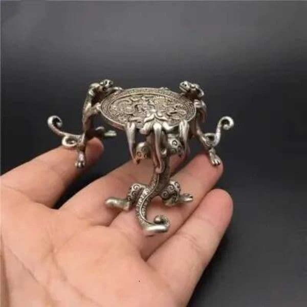 White Copper Dragon Oil Lamp Bestseller Antique Bronze Ware Pixiu Candle Holder Home Buddha Hall Decoration Handicraft ZD957 ddmytues Y260604