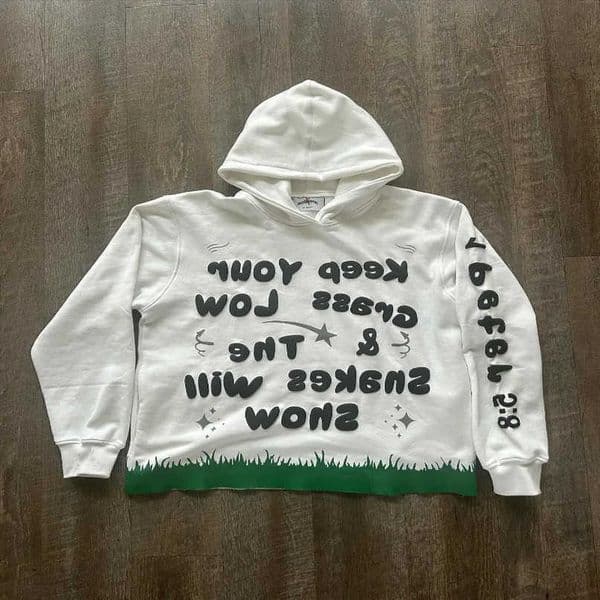 Gothic Letter American Pattern Super Large Hoodie Mens Street Hip Hop Loose Couple Sweater S260604