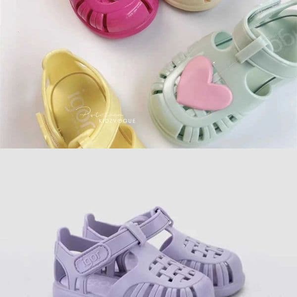 Children's Classic Design Summer Roman Sandal Fashion Casual Kids Boys And Girls Beach Sandals Solid Color Popular Baby Shoes L260603