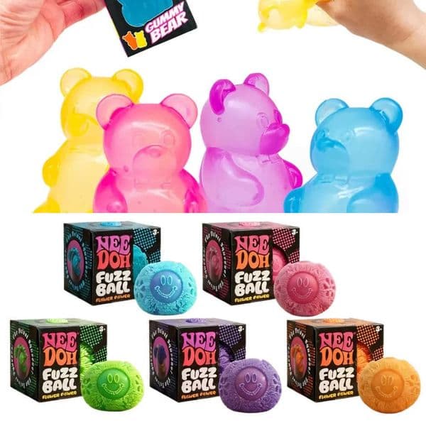 Squeeze Stress Relieving Toy Soft and Pinch Maltose Stress Relieving Tool for Children and Adults Anxiety Relieving Toy L260604