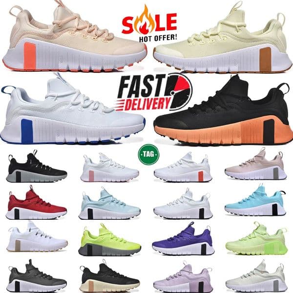 Free 6s designer running shoes Metcon 6 Trainer Black White Desert Khaki Light Lemon Twist Game Royal Hyper Crimson Photon dust men women sneakers trainers 36-45
