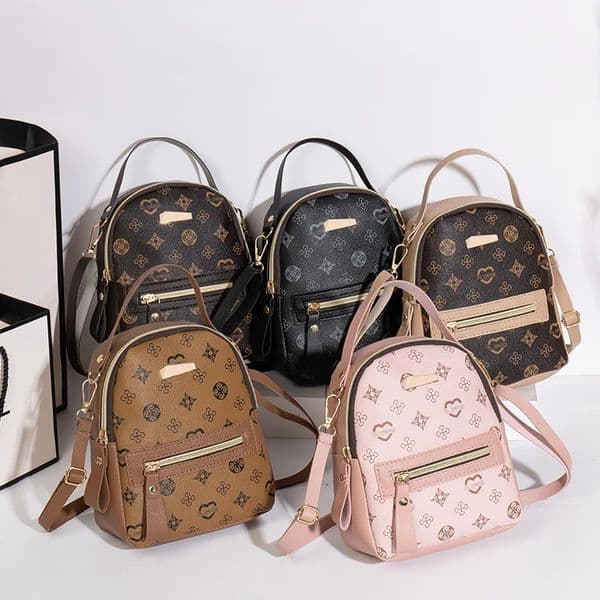 Flower backpack ladies bag fashion womens fresh and sweet student school 260530