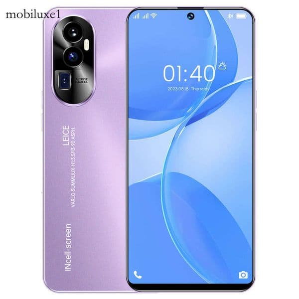 7.3 inch Reno10Pro+ mobile phone 3+64G screen Unlock Touch Screen Phone Androids Camera Telephone HD Display Face Recognition