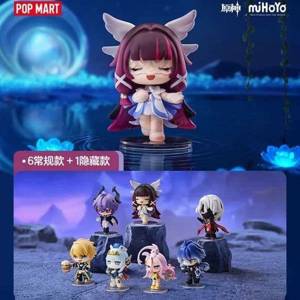 Genshin Impact New Gathering Q Mystery Box Collectible Figurines Home Decor Desktop Model Gift L26052989CC