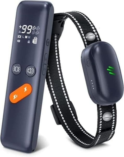 Dog Collar Designer Shock Collar, Electric Remote , Waterproof dog leash Vibrating Dog Collar With 4 Training Modes, Rechargeable E-Colla