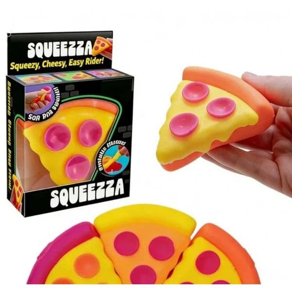 Schylling Needoh pizza Stress Relief Squishy Cube Sensory Fidget Cube Anti-Anxiety Squeeze Object For Focus ADHD blind box gift T260602
