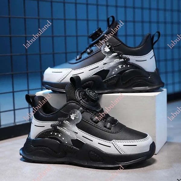 Children Sneaker Boys Casual Shoes Leather Student Walking Kids Nonslip Lightweight Girls Sports Running Tennis Footwear 260311