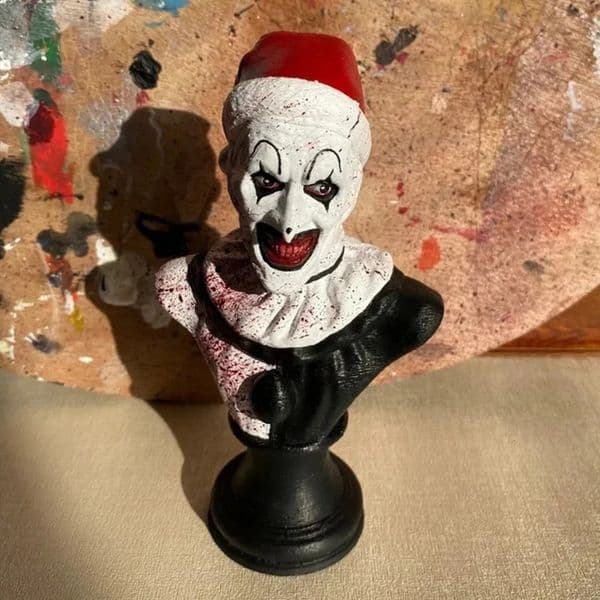 Luxury Designer Decor Terrifier Art The Figure Horror Clown Indoor/Outdoor Garden Statue Decoration Halloween gift set Resin Sculpture Home Decoration For Home 33