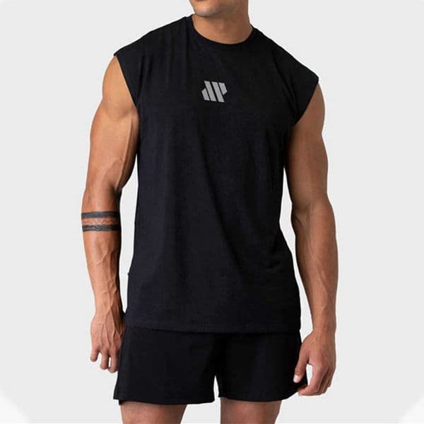 Gym Men 2025 Vest Summer new broad shoulder Sleeveless Sports Tank Top quick-dry mesh Fitness T-shirt Running Tank Top men tops C260605
