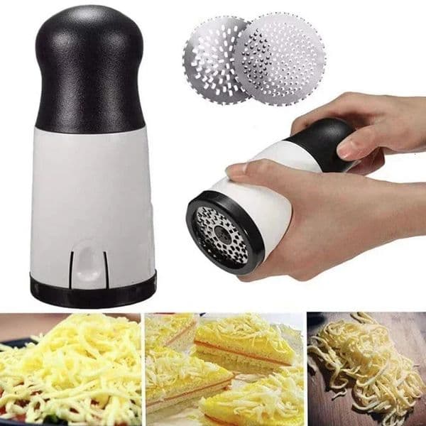 Cheese Grater 2 Pattern Blade Kitchen Gadgets Chocolate DIY Butter Food Mill Slicer ABSStainless Steel 260605