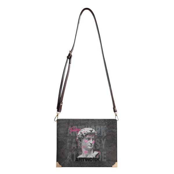Luxury Personalized Bible Handbag Book Cover Crossbody Bag Premium PU Leather Scripture Carrier for Literary Christian Lovers