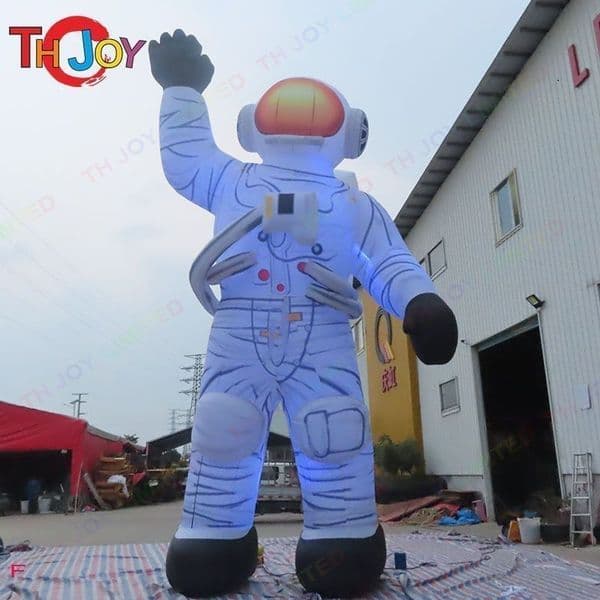 Free delivery Outdoor Giant Inflatable Spaceman Inflatable Astronaut Character Model with Air Blower for Advertising