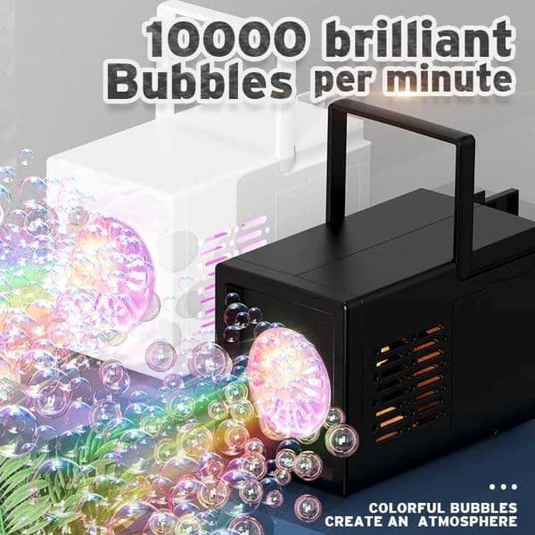 10 Hole Stage Outdoor Bubble Blowing Toy Kindergarten Handheld Small Double Hole Bubble Machine without Battery and Bubble Water T260602