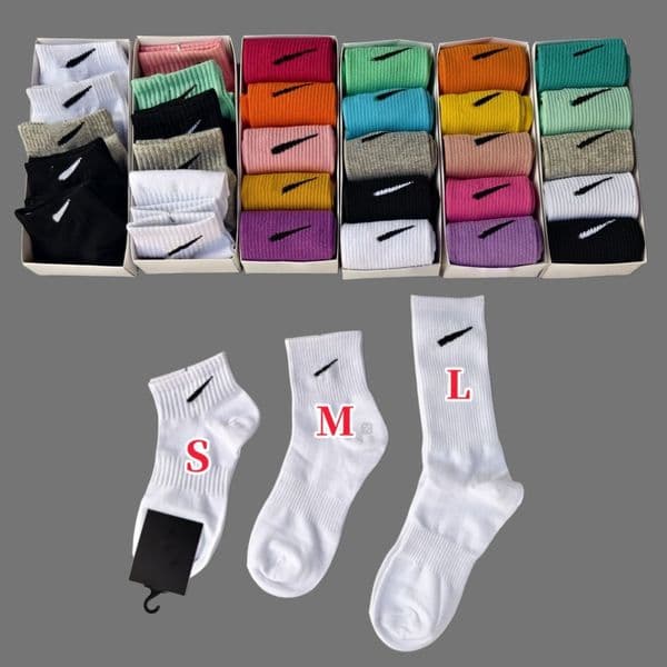 Designer Socks Mens Womens Thickened Cotton Sport Socks Solid Color Black White Gray Breathable Cotton Socks Letter Breathable Cotton Jogging Basketball Football
