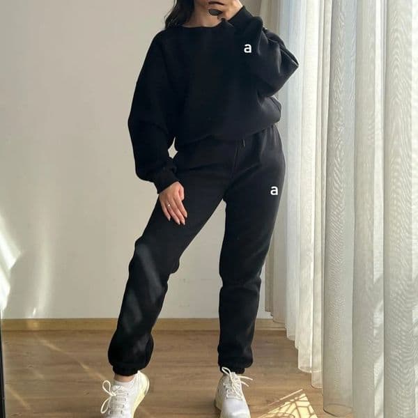 pijamas woman 2026 New Lingerie Lingerie New Designer Women Hoodies Yoga 2-Piece Pijamas Woman Letter Printing Pijamas Woman Sports Suit Sportswear Jogging Hood 31