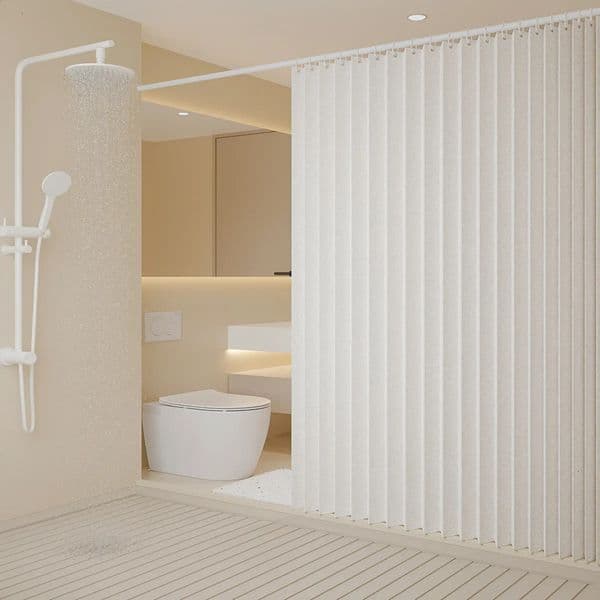 Designer 1Pc Shower Folding Hanging Dry And h Wet Separation Partition Curtain Free Shipping 11