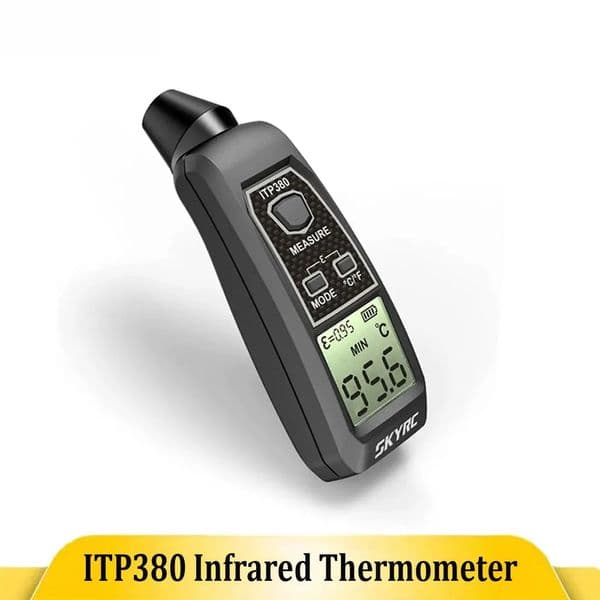 ITP380 Infrared Temperature Detector SK 500037 01 High Precision Temp Check Device for RC Motor Charging Gear and Remote Control Vehicle Maintenance