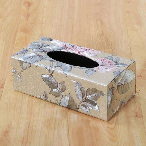 High Grade European Leather Household Tissue Kitchen Storage Hotel KTV Napkins Cute Car Paper Box Organization J260605