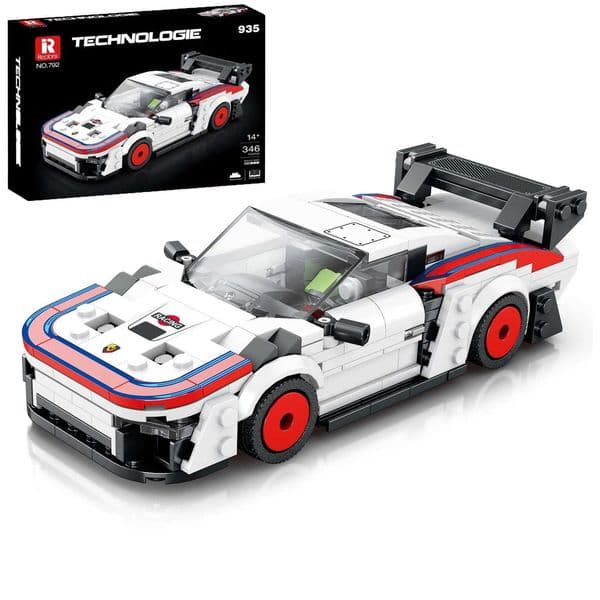 124 MOC Sports Car Building Blocks Racing Assembly Model STEM Educational Toy Perfect Birthday Gift for Kids Car FansT260605