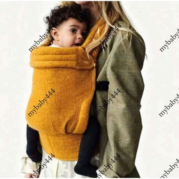Multi-color Baby Carrier Backpack Newborn Toddler Sling Wrap with Double Shoulder Straps Soft Comfortable Breathable for Home Outdoor