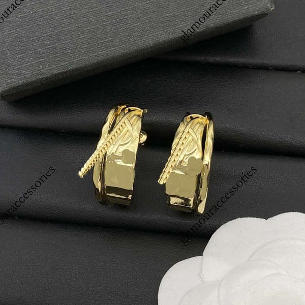 designer earrings for woman High end trend multi-purpose fashionable earrings made of 925 silver wire yslly earring