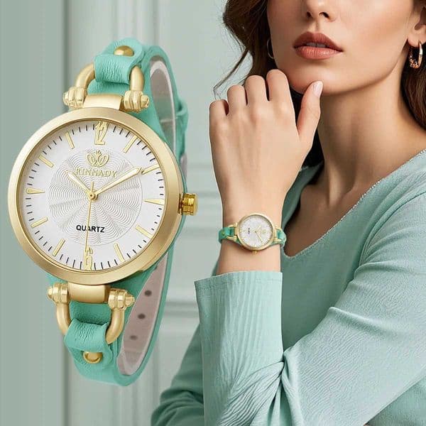 High Quality Women Watch Leather Strap Quartz Watches Ladies Casual Wristwatches Clock Gift Reloj Mujer C260605