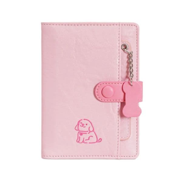 Creative Card Holder PU Passport Bag Purse Cover Travel Wallet Airplane Checkin Cute Puppy Clip Women 260605