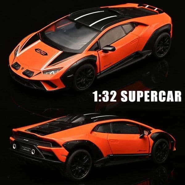 1:32 Huracan Sterrato Sports Alloy Diecast Car Model Hobby Limited Collect Ornaments Children's Holiday Gift Toys 26L0605